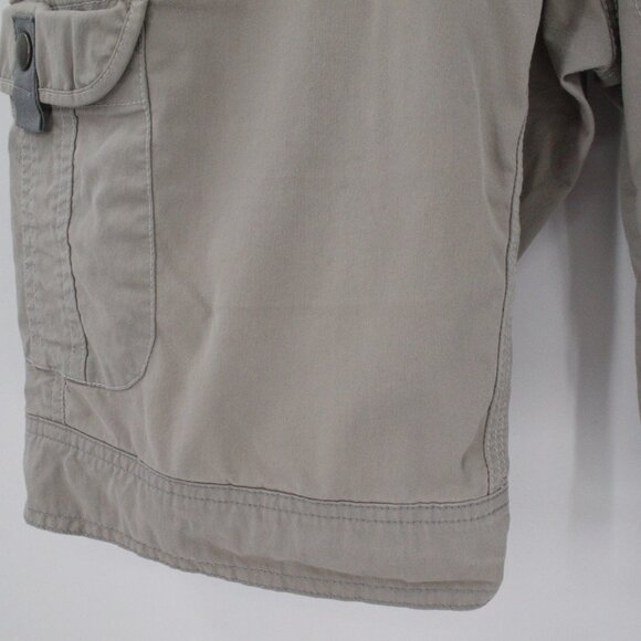 kuhl shorts Women's 6 outdoor gorpcore flat front cargo stretch nylon blend - Picture 3 of 12